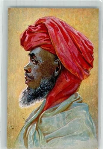 1916 Kolonialkriegerdank Araber aus Ostafrika Volkstypen