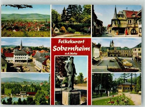 Sobernheim Denkmal Felke Marktplatz Schwimmbad
