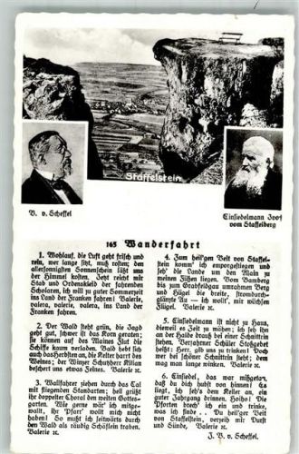 Bad Staffelstein Einsiedelmann Ivo Staffelberg Gedicht Wanderfahrt