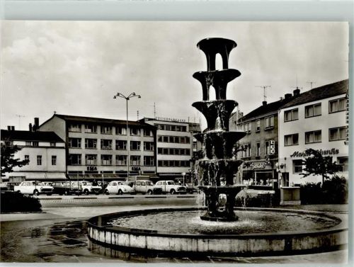 Dudweiler Neuer Brunnen Auto VW Käfer Apotheke Gasthaus