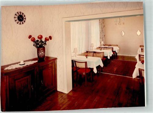 Bad Waldliesborn Pension Tenbrokhaus Ort handschriftlich Foto Original aus Archiv eines Ansichtskartenverlags