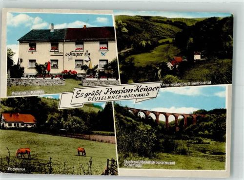 Deuselbach Pension Keuper Mühle Simmbachtal Hochwaldbrücke Hoxel