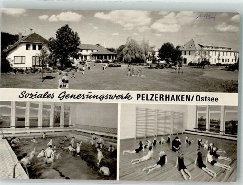 Pelzerhaken Kurhaus Schwimmbad Sportplatz