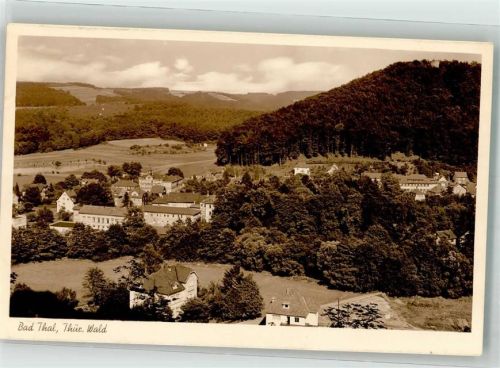 Thal 1940 mit Burgruine Scharfenberg