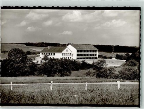 Höchstenbach Schullandheim Foto Original aus Archiv eines Ansichtskartenverlags Ort handschriftlich