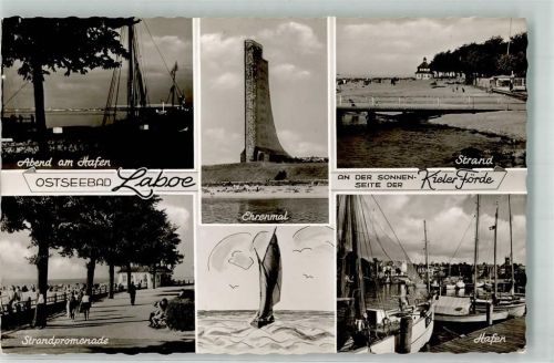 Laboe Ehrenmal Hafen Strandpromenade