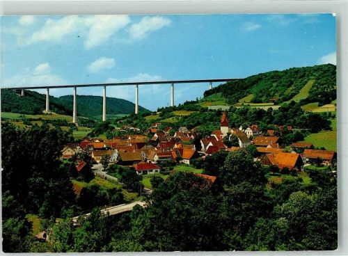 Braunsbach Kochertalbrücke Geislingen am Kocher Hohenlohe Fotograf Arthur Traut