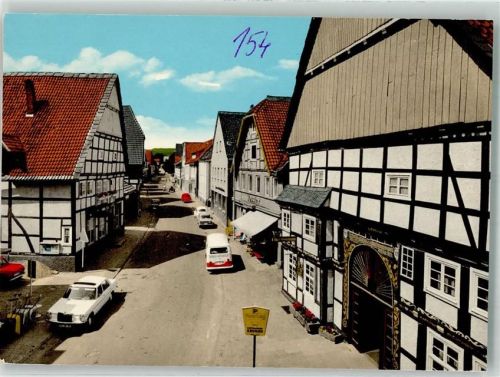 Nieheim Marktstrasse Auto Mercedes