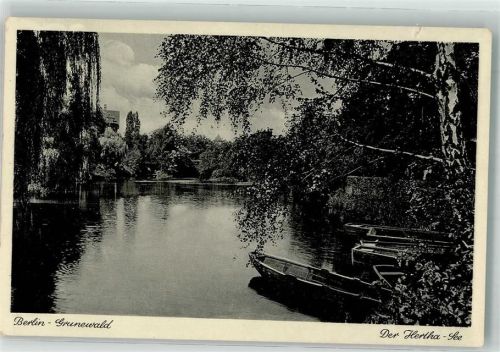 Grunewald 1935 Herthasee