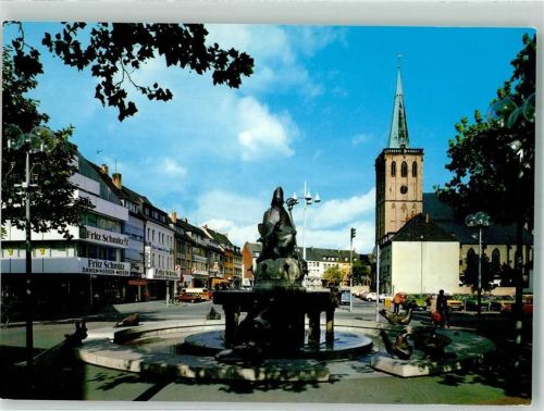Viersen Denkmal Remigusbrunnen Kirche