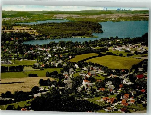 Fissau Fliegeraufnahme des Ortes mit dem Kellersee