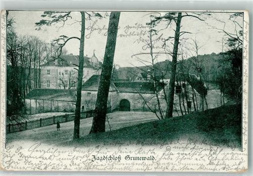 Grunewald 1899 Jagdschloss