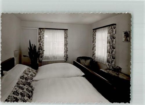 Schnait Gasthaus z. Ochsen Schlafzimmer Ort handschriftlich Foto Original aus Archiv eines Ansichtskartenverlags