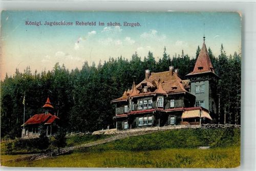 Rehefeld-Zaunhaus 1914 Schloss Köngigl.Jagschloss