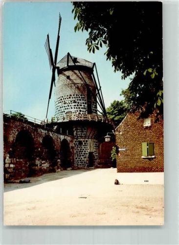Zons Alte Windmühle an der Stadtmauer Foto Original aus Archiv eines Ansichtskartenverlags Ort handschriftlich