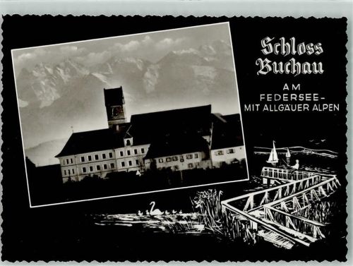 Bad Buchau Schloss Federsee Steg