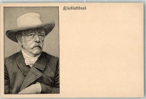 Kleeblattbund Stahlstich AK