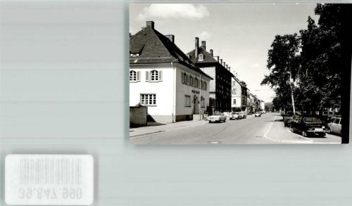 74706 W6960 Osterburken FOTO KEINE AK Postamt Auto Ort handschriftlich