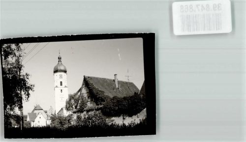 Mengen Ort handschriftlich Foto Original aus Archiv eines Ansichtskartenverlags