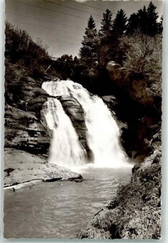 Aach Grosser Eibele Wasserfall Foto Original aus Archiv eines Ansichtskartenverlags