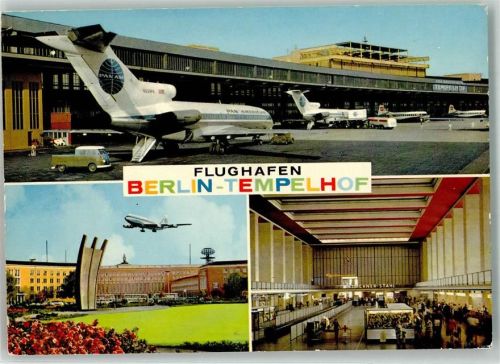 Tempelhof Flugzeuge PAN AM VW Transporter Denkmal