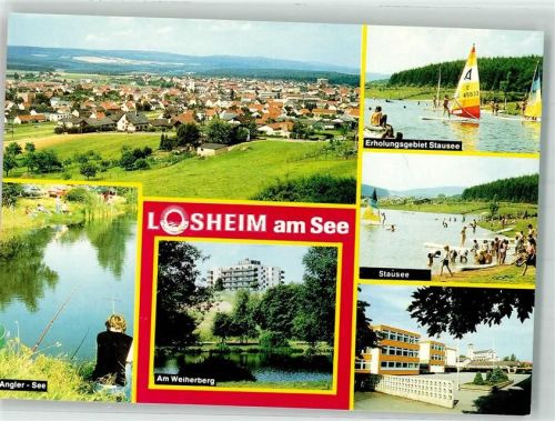 Losheim Stausee Am Weiherberg Angel-See