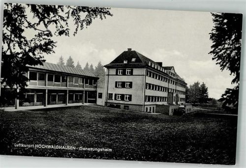 Hochwaldhausen Genesungsheim Sanatorium