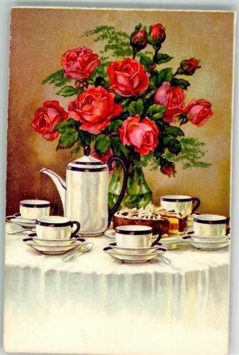 Rosen in Vase EAS Nr.1371