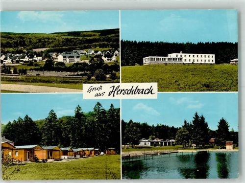 Herschbach Bungalowsiedlung Schwimmbad Schullandheim