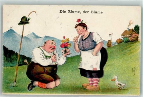 Humor Dicke Menschen Gans WBSS No. 459