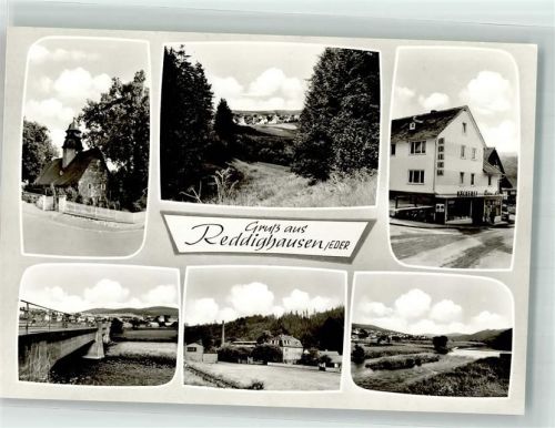 35116 W3559 Reddighausen - Geschäft Bäckerei Kirche