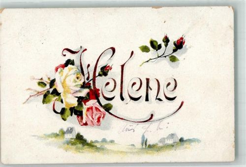 1918 Helene Rosen über Sommerlandschaft WSSB No. 1820/18