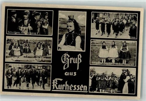 Schwälmer Tracht aus Kurhessen