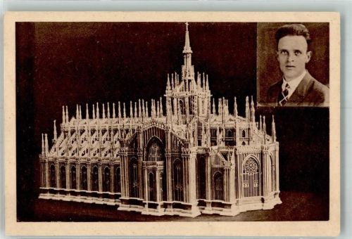 Duisburg Schnitzarbeit Mailänder Dom Miniatur Erich Winkler