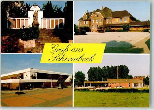 Schermbeck Denkmal Sporthalle
