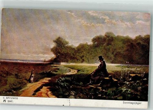 1919 Sonntagsjäger Hase Verlag Ackermann Nr.2987 Serie 289