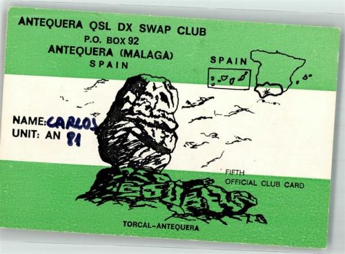 Antequera Malaga Swap Club Carlos
