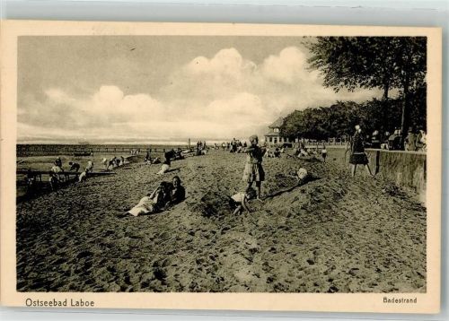 Laboe Schwimmbad Strand