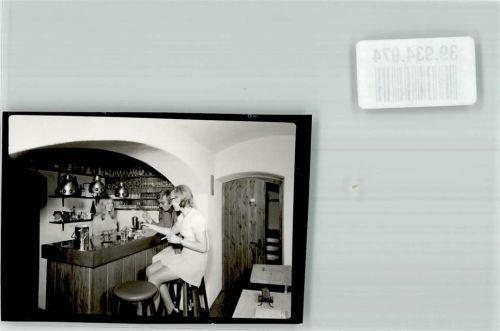 Haidmühle Gasthaus Haus Auersberg Kellerbar Foto Original aus Archiv eines Ansichtskartenverlags Ort handschriftlich
