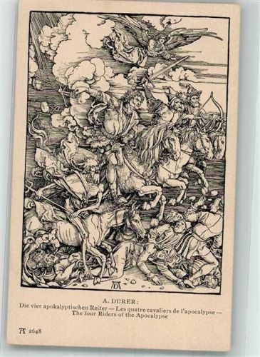 Die vier apokalyptischen Reiter Verlag Ackermann Nr.2648 Serie 256