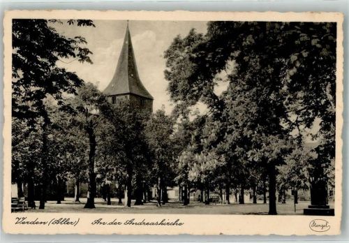 Verden 1946 Foto Stengel Andreaskirche