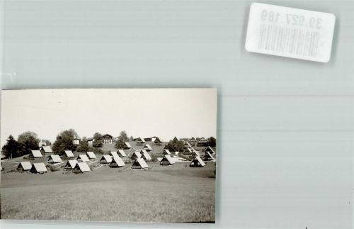 Siegsdorf Ferienpark Vorauf Foto Original aus Archiv eines Ansichtskartenverlags Ort handschriftlich