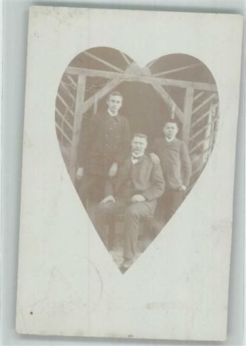 Weißensee 1908 Ort lt. Stempel Gruppenfoto