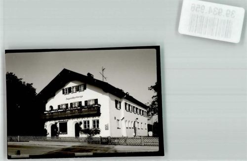 83346 W8221 Bergen , Chiemgau FOTO KEINE AK Jugendherberge Foto Original aus Archiv eines Ansichtskartenverlags Ort handschriftlich