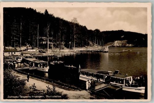 Zschopau Talsperre Kriebstein Bootsstation