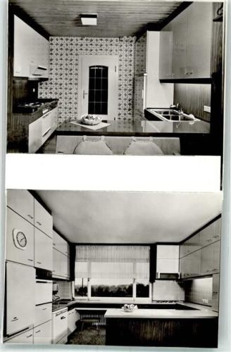 Muddenhagen Küche eines Ferienhauses Foto Original aus Archiv eines Ansichtskartenverlags Ort handschriftlich