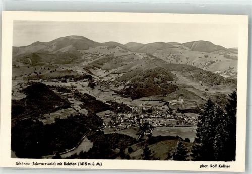 Schönau mit Belchen Fotograf Rolf Kellner Velten-Verlag