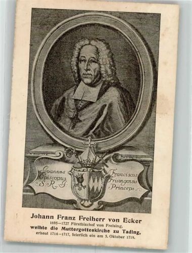 Tading Portrait Johann Franz Freiherr von Ecker