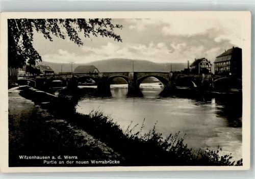 Witzenhausen 1930 Neue Werrabrücke Verlag Thoericht Nr. 12343