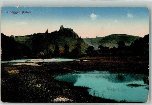 Nideggen mit Burg Nideggen über der Rur